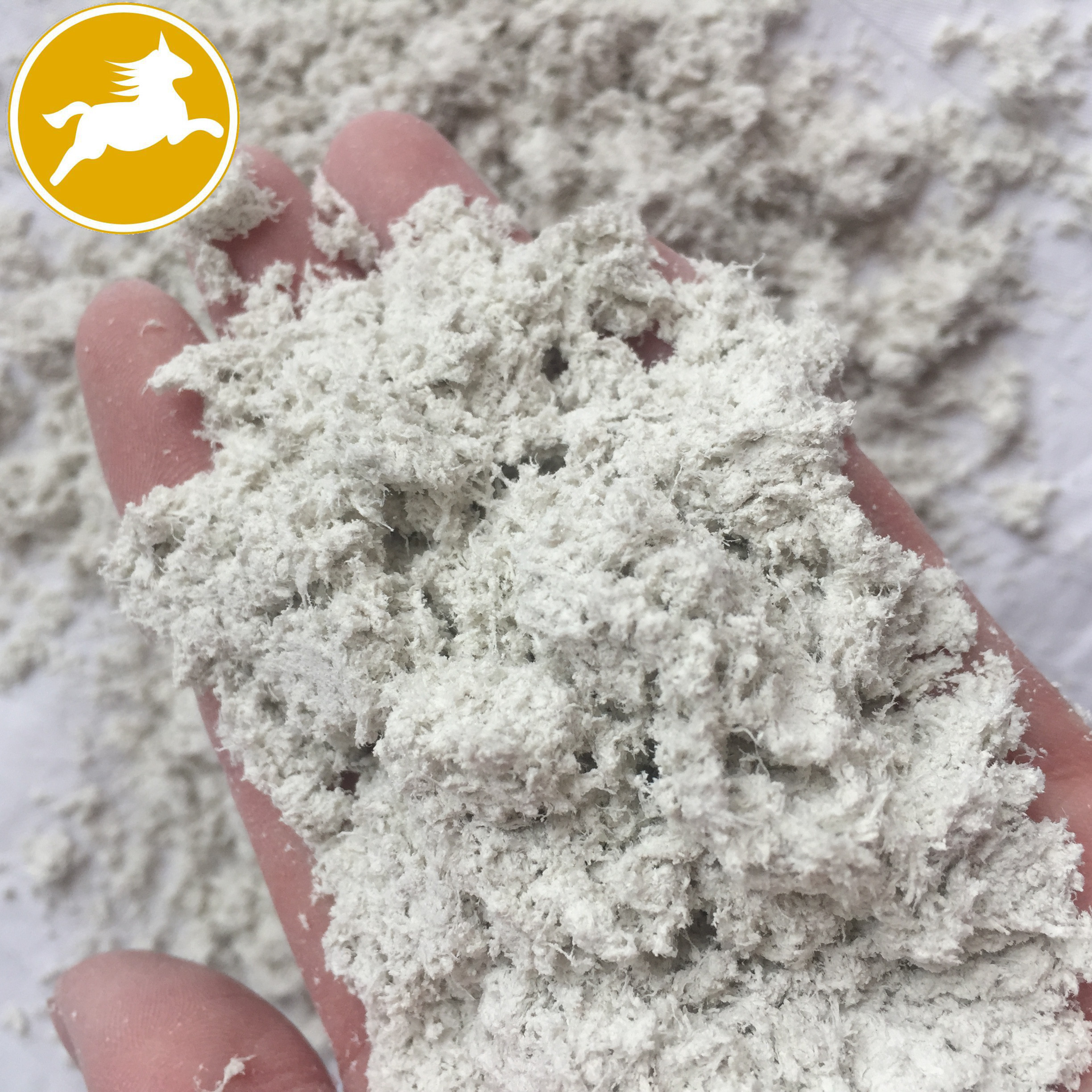 廠家銷售 鉆井泥漿 用 海泡石纖維 1-3mm 抗鹽耐高溫